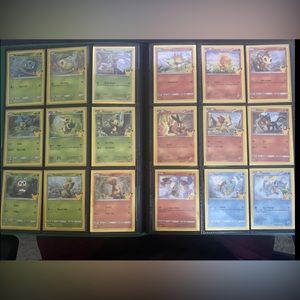 Pokemon 25th Anniversary McDonalds Promo Complete Master Set Holo cards